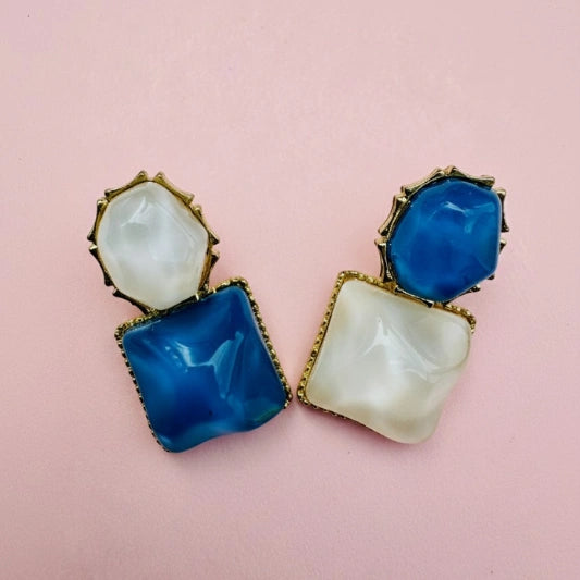 color match Resin earrings